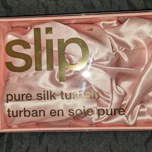Slip pure silk turban